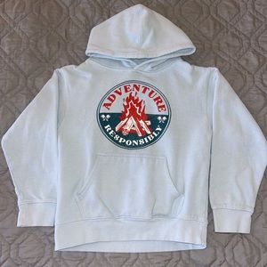 ***Super Cute*** EUC blue Faze hoodie hooded sweatshirt size M medium